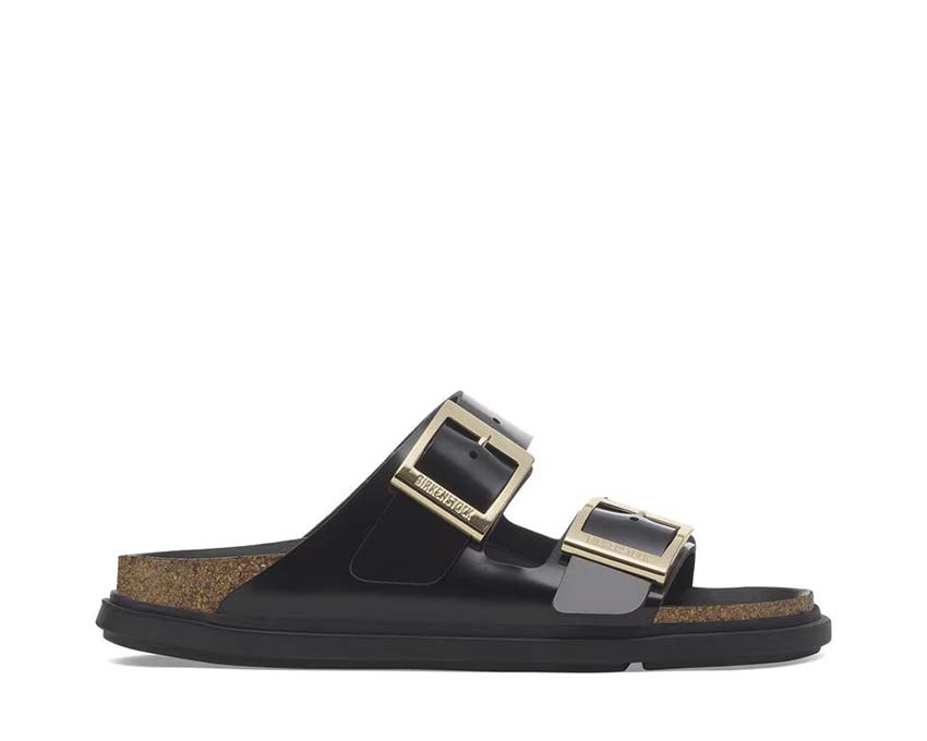  Birkenstock Arizona Droplet Buckle High-Shine Black 1029353 