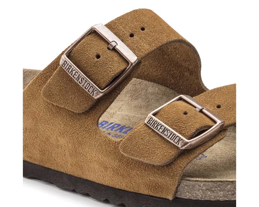 Birkenstock Arizona Soft Footbed Nubuck Mink 1009527