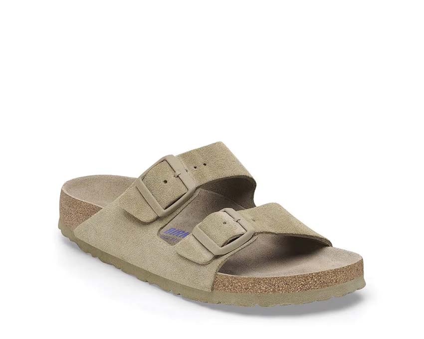 Birkenstock Arizona Soft Footbed Suede Leather 1019088