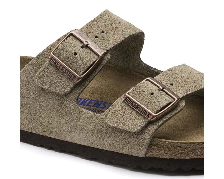 Birkenstock Arizona Soft Footbed Suede Taupe 0951303