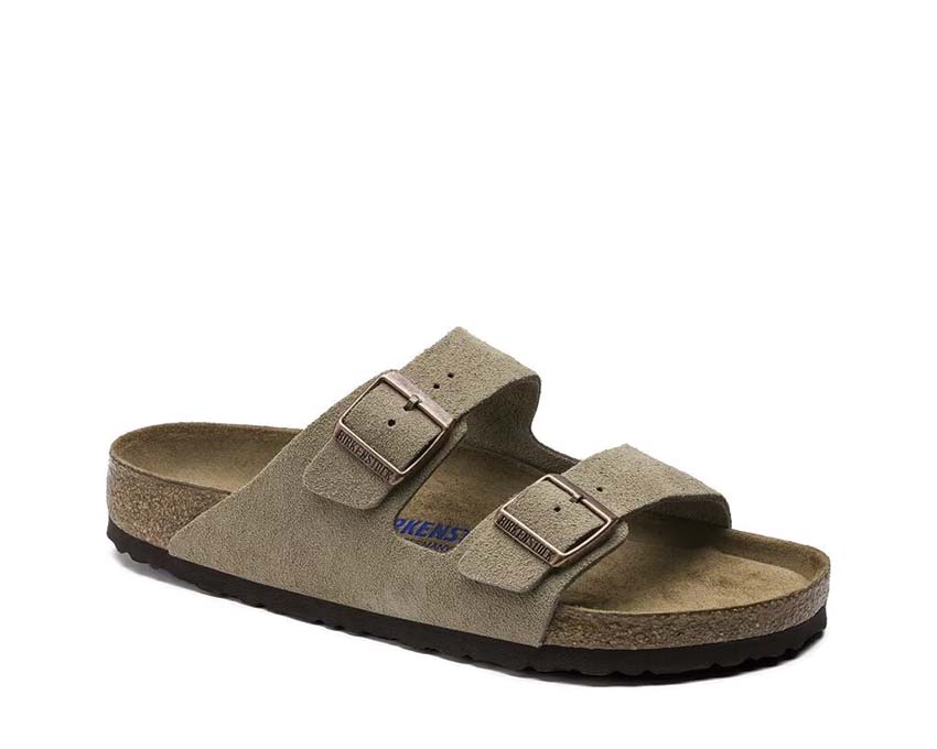 Birkenstock Arizona Soft Footbed Suede Taupe 0951303