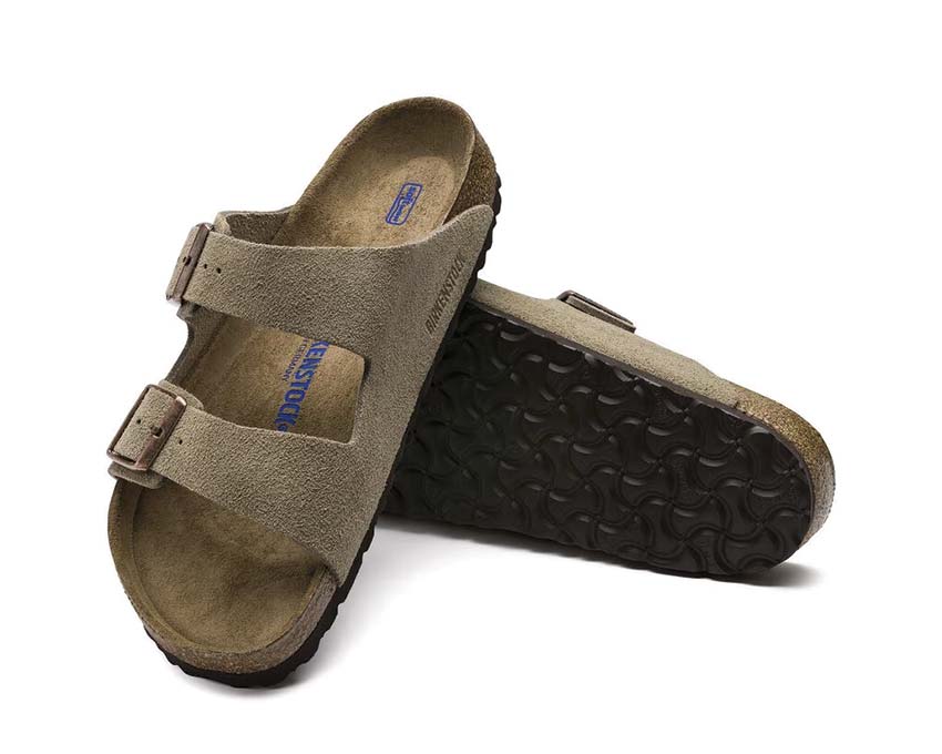 Birkenstock Arizona Soft Footbed Suede Taupe 0951303