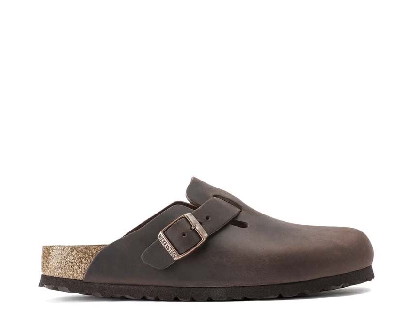 Birkenstock Boston BS Natural Leather Oiled - Habana 0860133