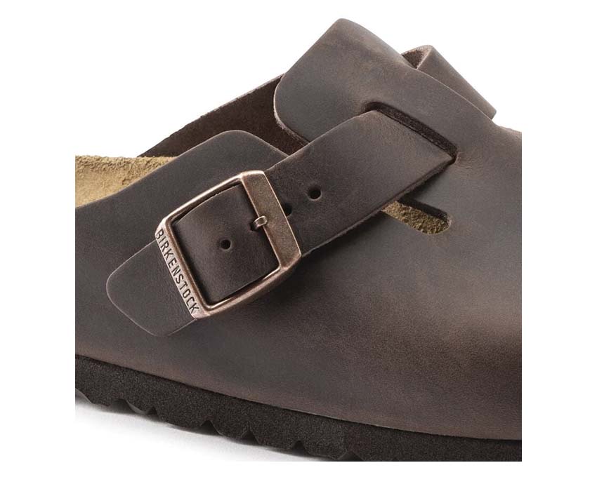 Birkenstock Boston BS Natural Leather Oiled - Habana 0860133
