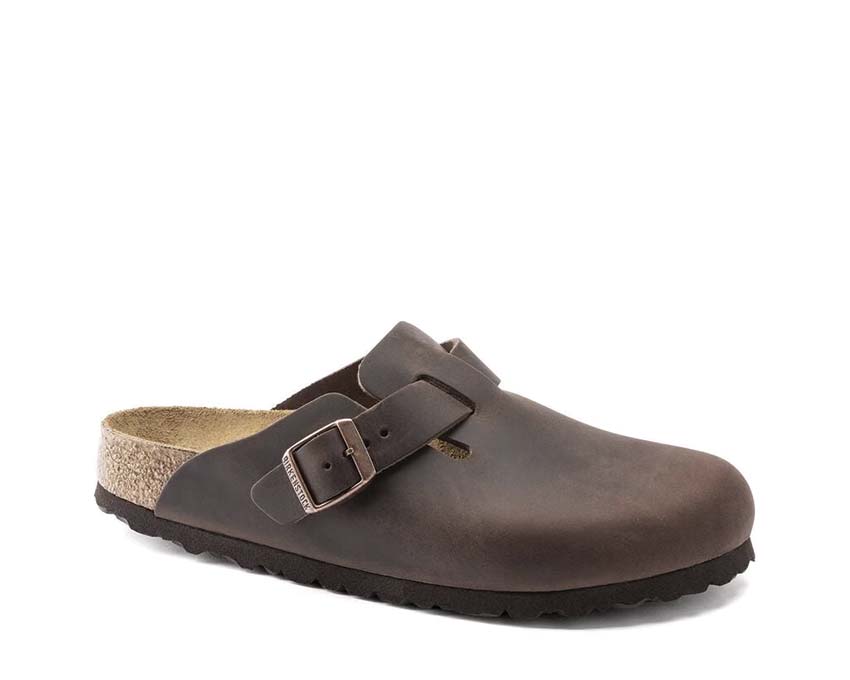 Birkenstock Boston BS Natural Leather Oiled - Habana 0860133