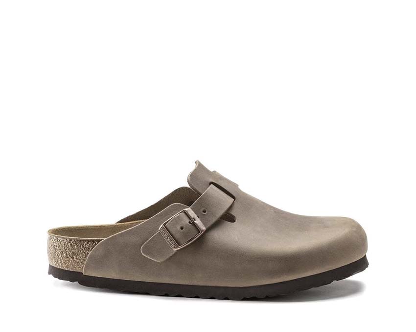 Birkenstock Boston Natural Leather Oiled Tabacco Brown 0960813