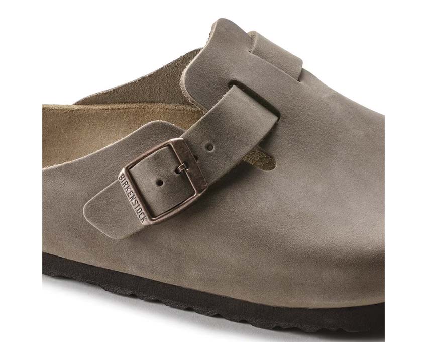 Birkenstock Boston Natural Leather Oiled Tabacco Brown 0960813