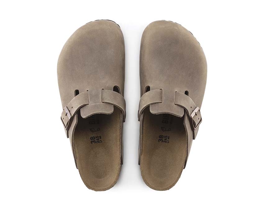 Birkenstock Boston Natural Leather Oiled Tabacco Brown 0960813