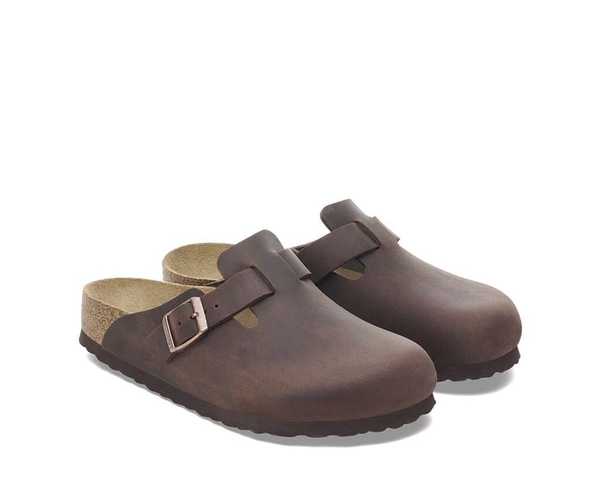 Birkenstock Boston Suede Soft Footbed Tabacco Brown 0159713