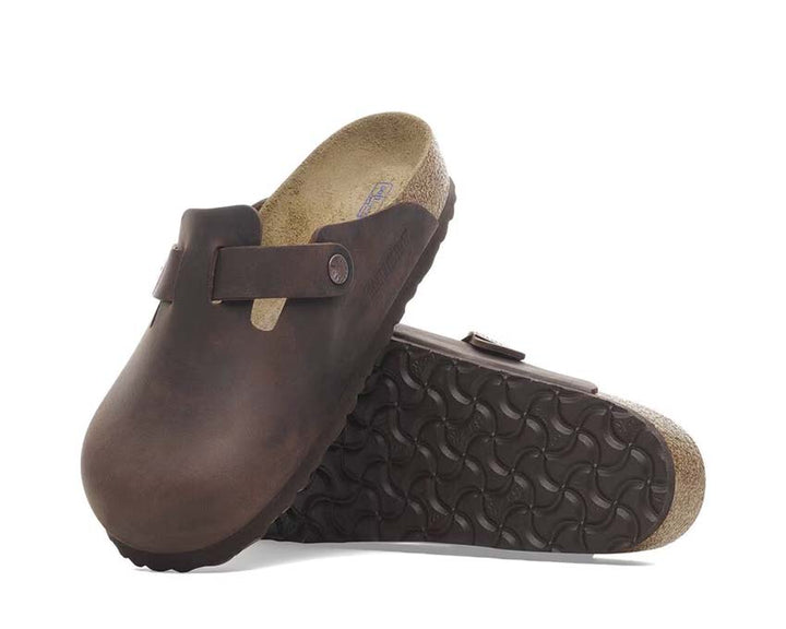 Birkenstock Boston Suede Soft Footbed Tabacco Brown 0159713