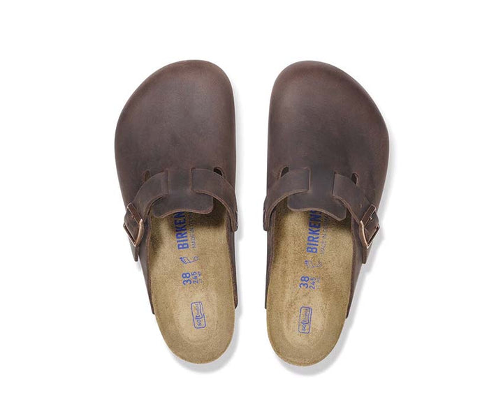 Birkenstock Boston Suede Soft Footbed Tabacco Brown 0159713