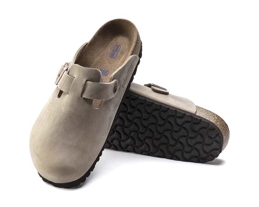 Birkenstock Boston Suede Soft Footbed Tabacco Brown 1019484