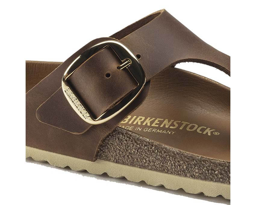Birkenstock Gizeh Big Buckle Natural Leather Oiled 1018785
