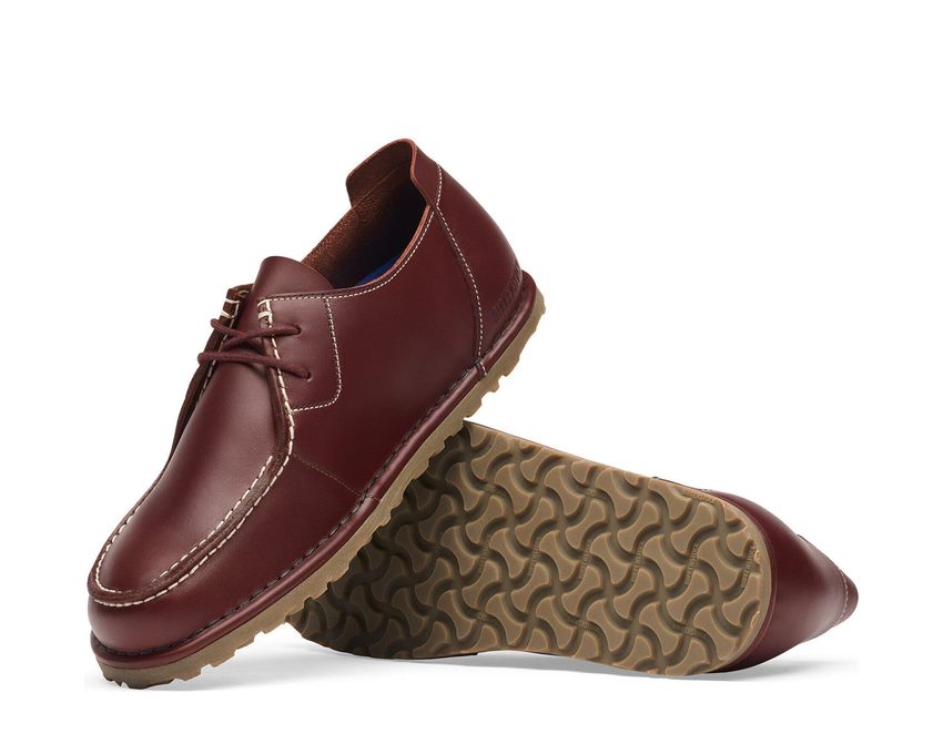 Birkenstock Utti Lace Leather U "Rust"