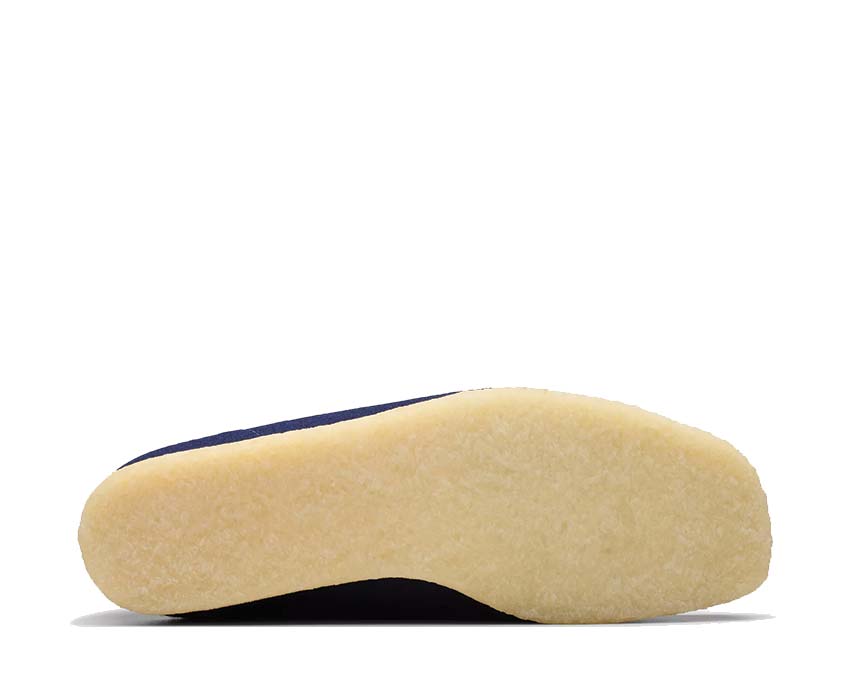 Clark  Wallabee Navy Wool 26178225 7 070