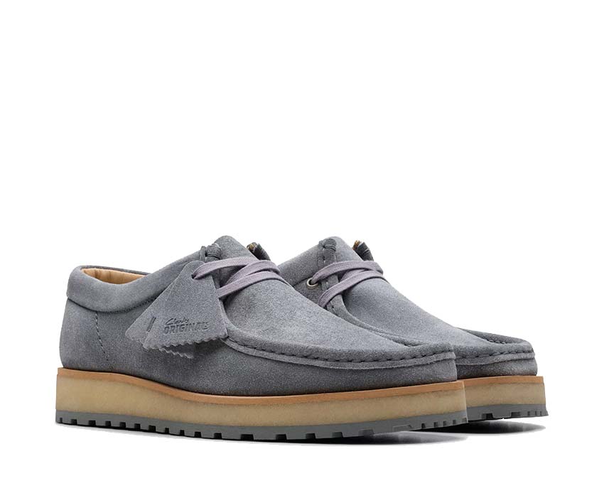 Clarks Walla Scout Lo Grey Suede 26180628 7