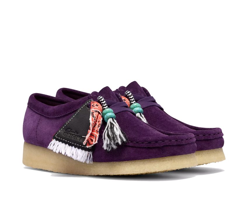 Clarks Wallabee "Damson Suede" 26328076