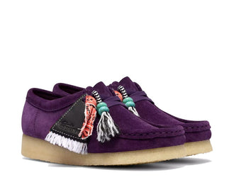 Clarks Wallabee "Damson Suede" - chaussures femme - vue 2