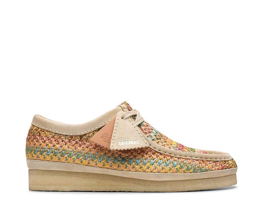 Clarks Wallabee Multi Raffia 26180640