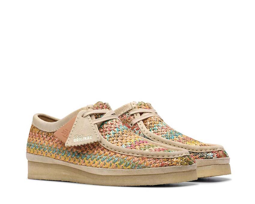 Clarks Wallabee Multi Raffia 26180640