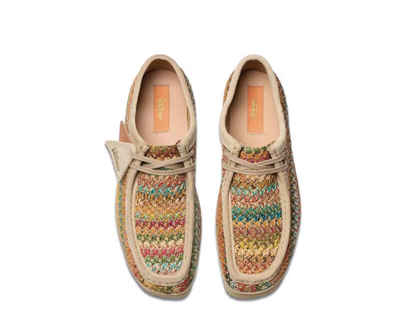 Clarks Wallabee Multi Raffia 26180640