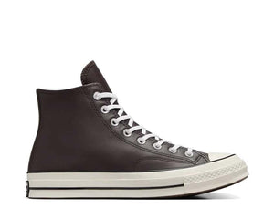 Converse Chuck 70 Hi Coffee Nut Blue — Damen-Sneaker Segeltuch Kaffee blau