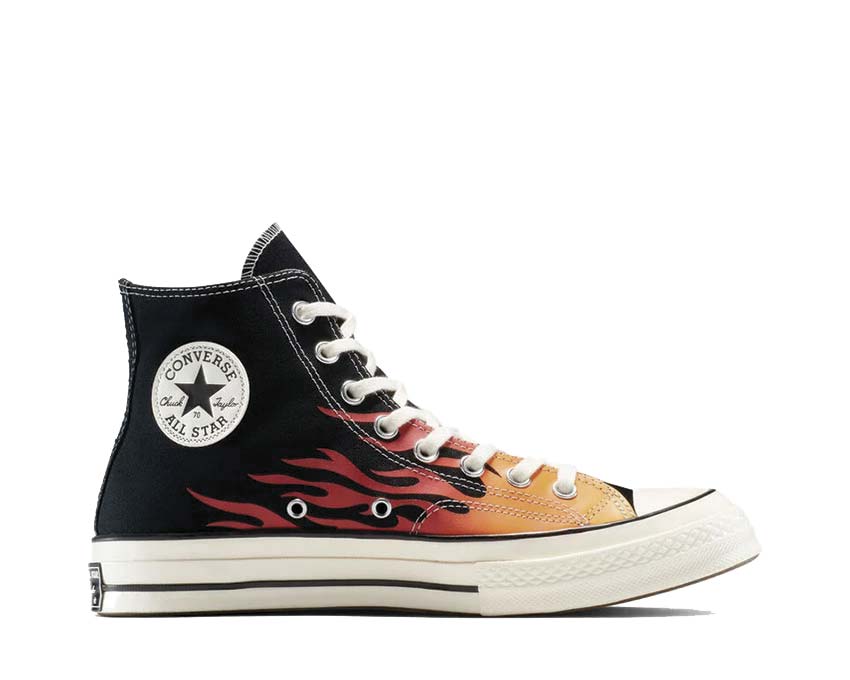 Converse Chuck 70 Hi "Fire" Black / Red / Yellow A15610C