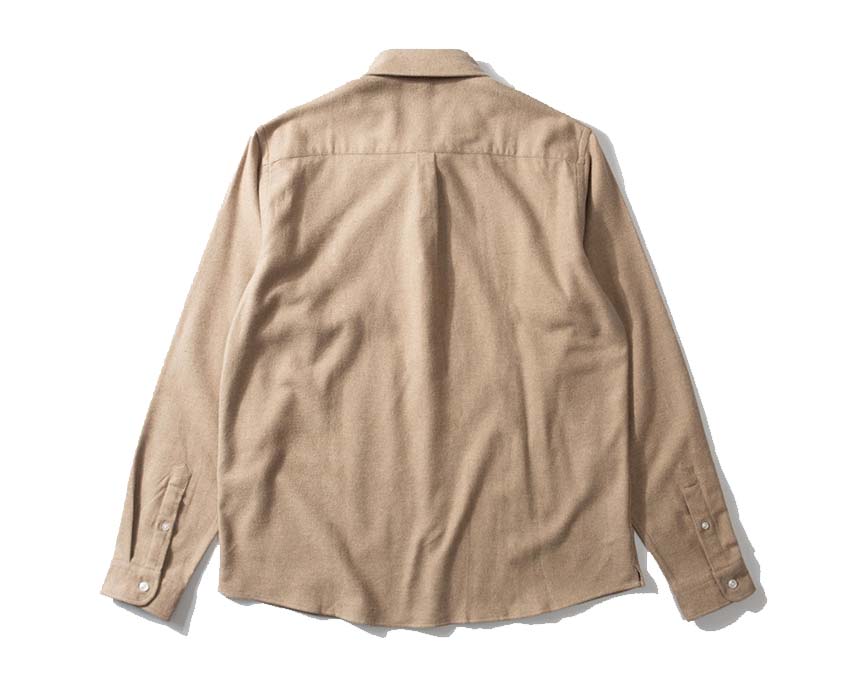 Edmmond Studios 10 Years Shirt Plain Brown 324-10-28750