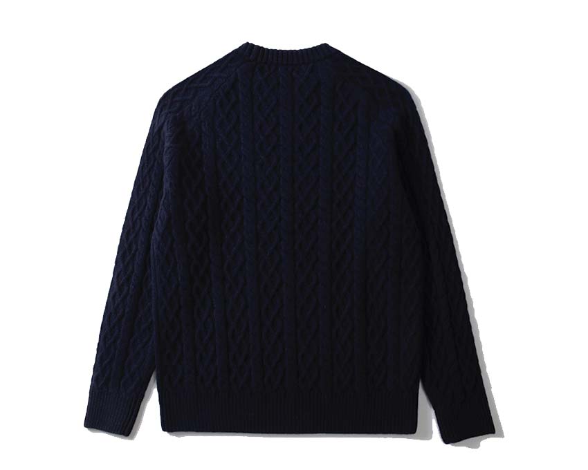 Edmmond Studios 10 Years Sweater Plain Plain Navy 324-60-18590