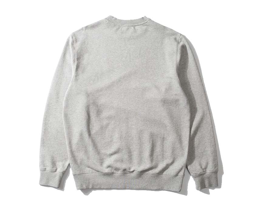 Edmmond Studios 10 Years Sweatshirt Plain Grey Melange 324-40-23840