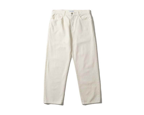 Edmmond Studios Avail Pant beige — pantaloni uomo taglio chino in cotone