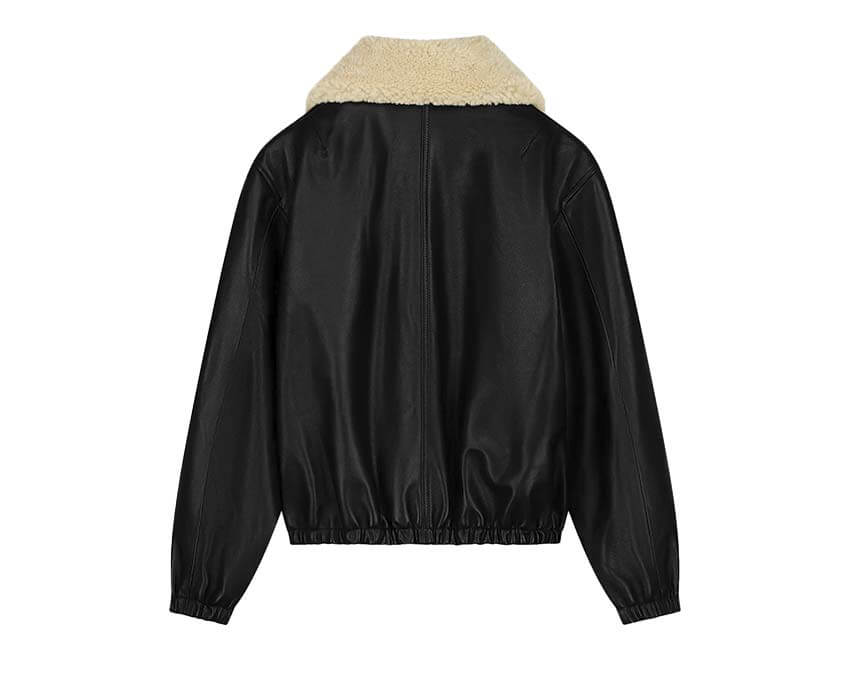 Filling Pieces Biker Jacket Shearling 422661500370 130