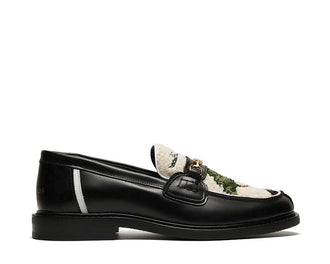 Filling Pieces Loafer Bonsai Black — mocasín hombre cuero lujo