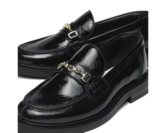 Filling Pieces Loafer Glace vista lateral — cuero charol Glace