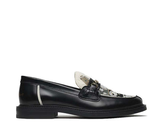 Filling Pieces Loafer Speaker Wall Black — mocasín unisex cuero lujo Amsterdam