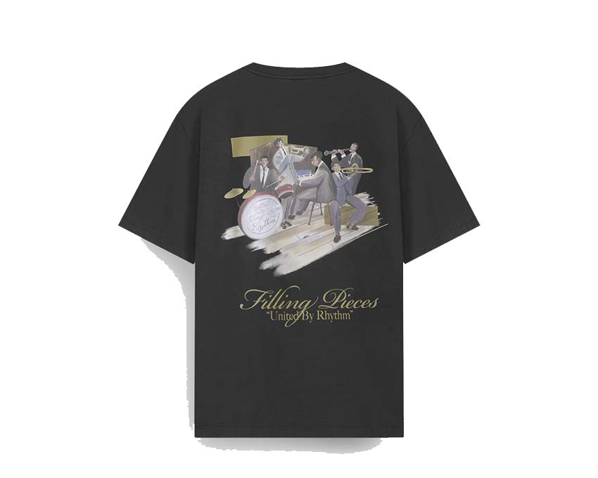 Filling Pieces T-shirt Band Vintage Black 422520500238 136 