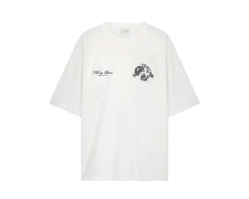 Filling Pieces T-shirt Boxy Bouquet White 422520501122 110