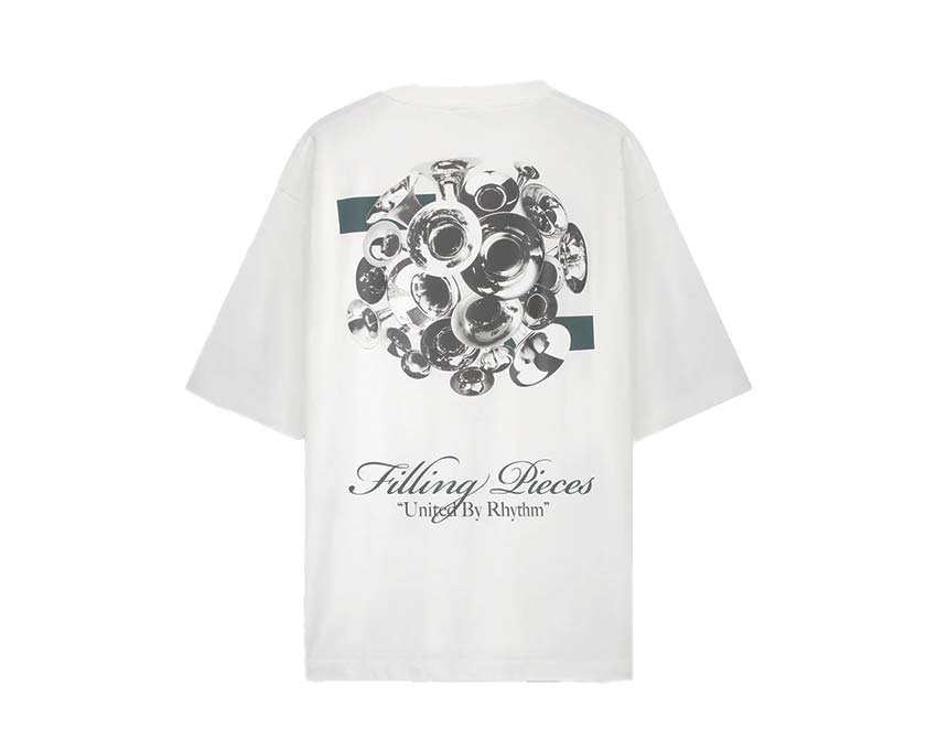  Filling Pieces T-shirt Boxy Bouquet White 422520501122 110