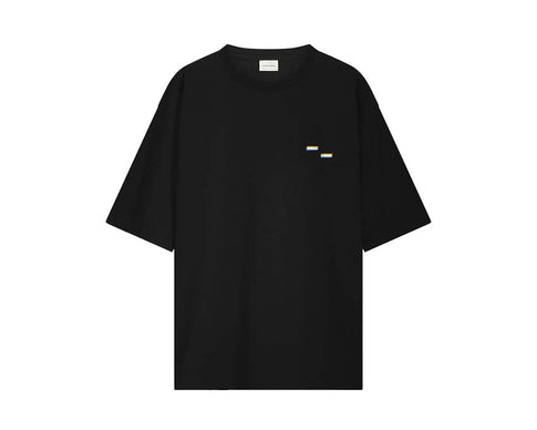  Filling Pieces T-shirt Boxy Handshake Rhythm Black 422520501242 130