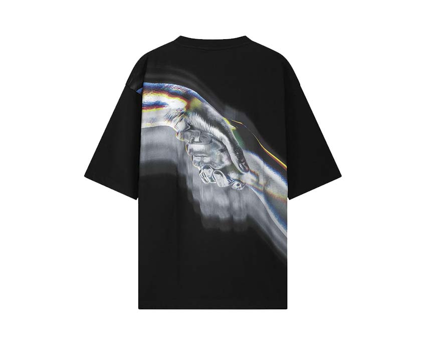  Filling Pieces T-shirt Boxy Handshake Rhythm Black 422520501242 130