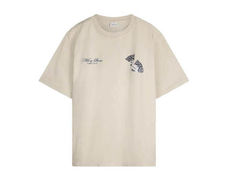 Filling Pieces T-shirt Broken Plate Peyote — t-shirt graphique céramique beige