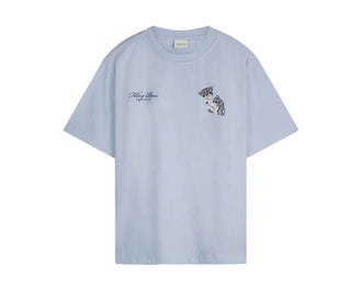 Filling Pieces T-shirt Broken Plate Skyway — t-shirt graphique céramique bleu ciel