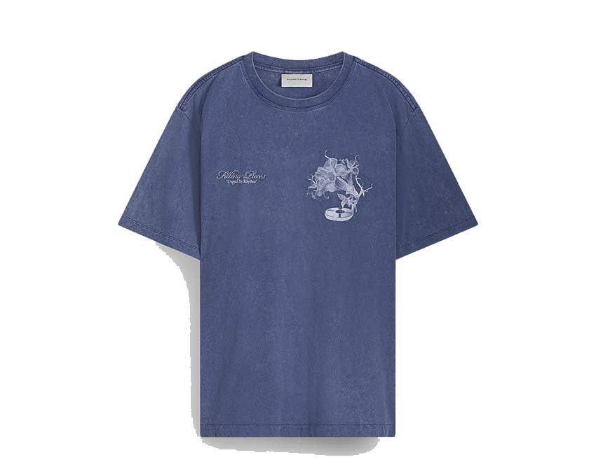 Filling Pieces T-shirt Grammophone Vintage Blue 422520500236 163 
