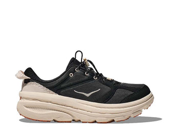 HOKA Bondi B3 Black Alabaster — running hombre suela EVA maximal