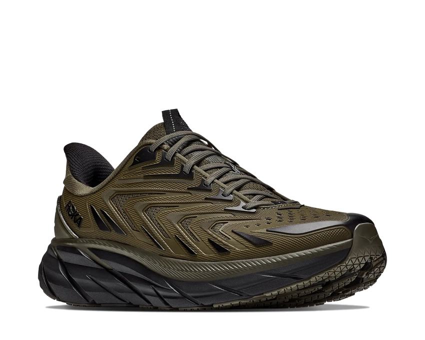 Hoka Clifton UTL "Antique Olive" - sneakers homme - vue 3