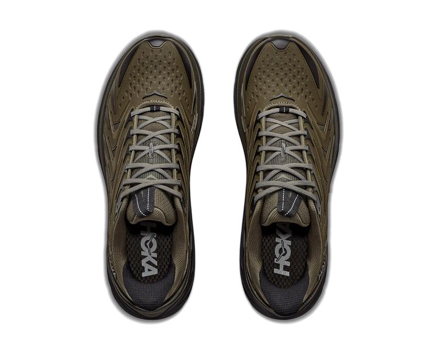 Hoka Clifton UTL "Antique Olive" - sneakers homme - vue 5