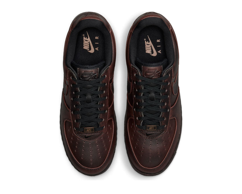 Nike Air Force 1 Low Retro Prm "Black"