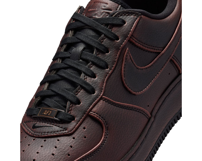 Nike Air Force 1 Low Retro Prm "Black"