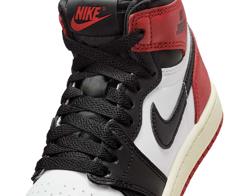 Jordan 1 Retro High OG "Black Toe" White / Black - Varsity Red - Sail FD1412-106