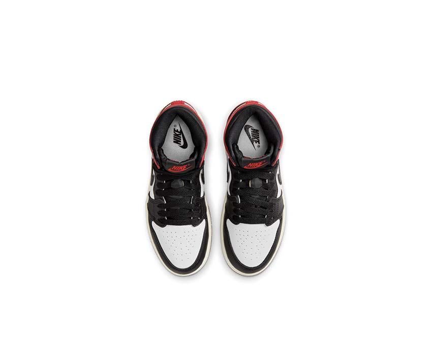 Jordan 1 Retro High OG "Black Toe" White / Black - Varsity Red - Sail FD1412-106